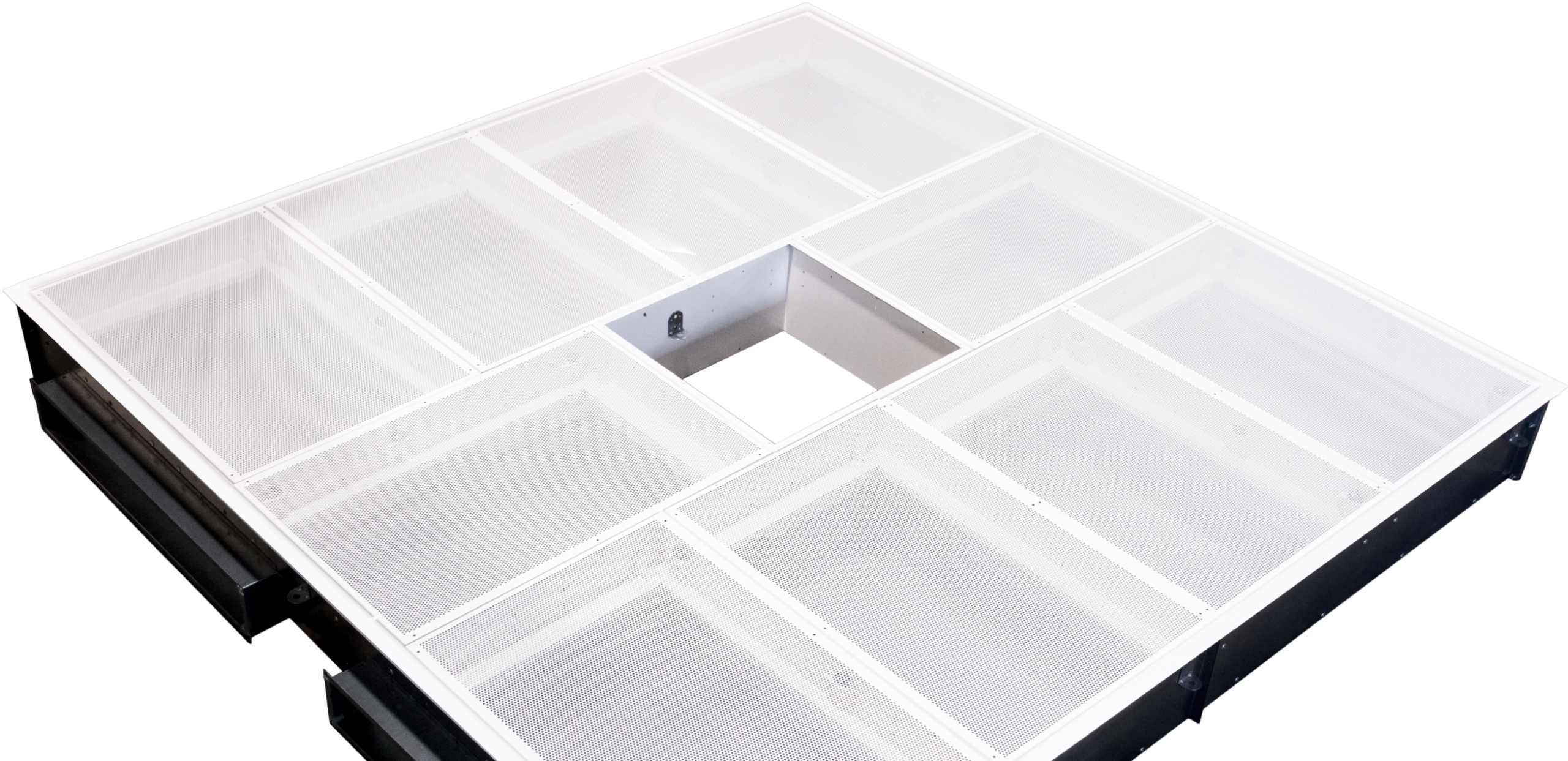 Plafond soufflant laminaire vue d'ensemble