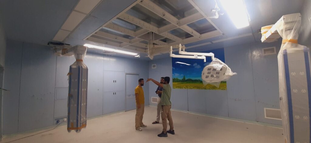 Site installation photo shoot